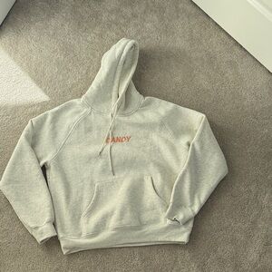 Gray Hoodie with Front Pocket